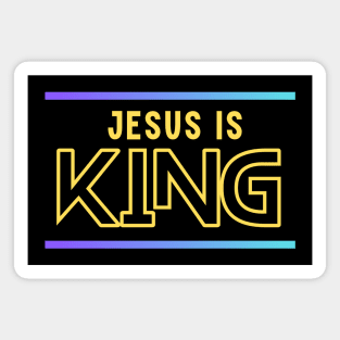 Jesus Is King | Christian Magnet